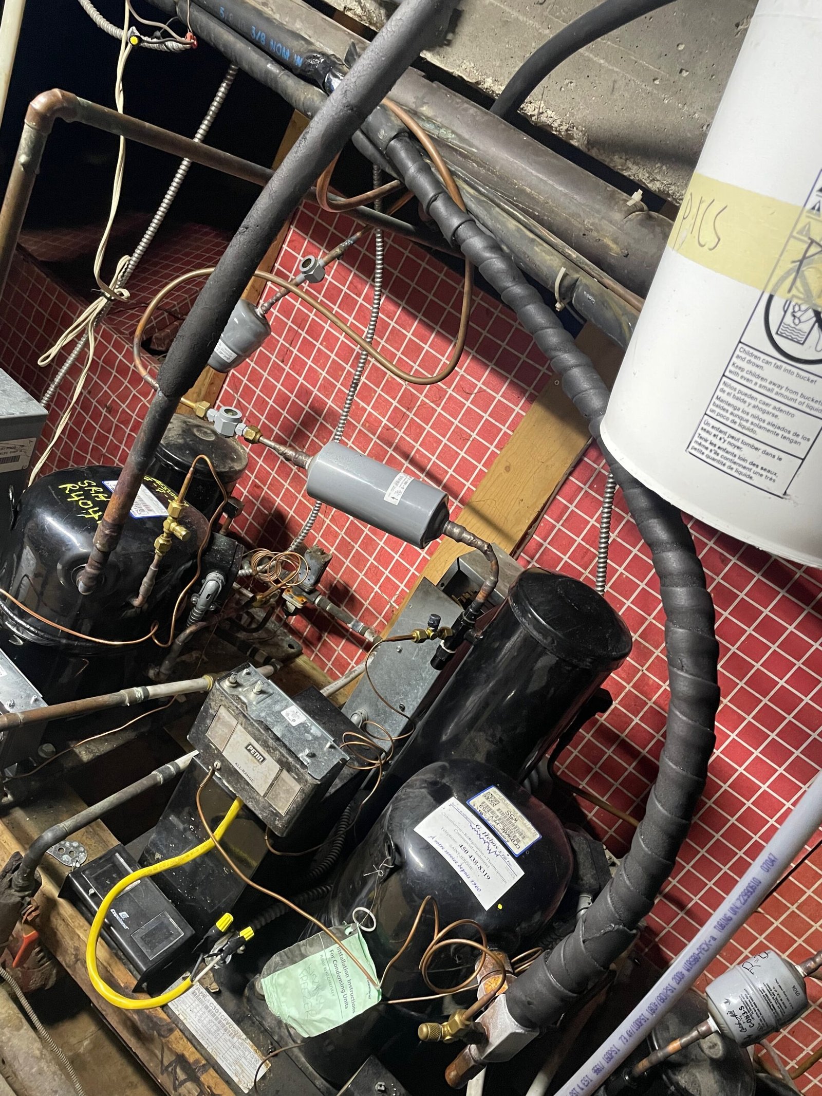 chambre congélateur