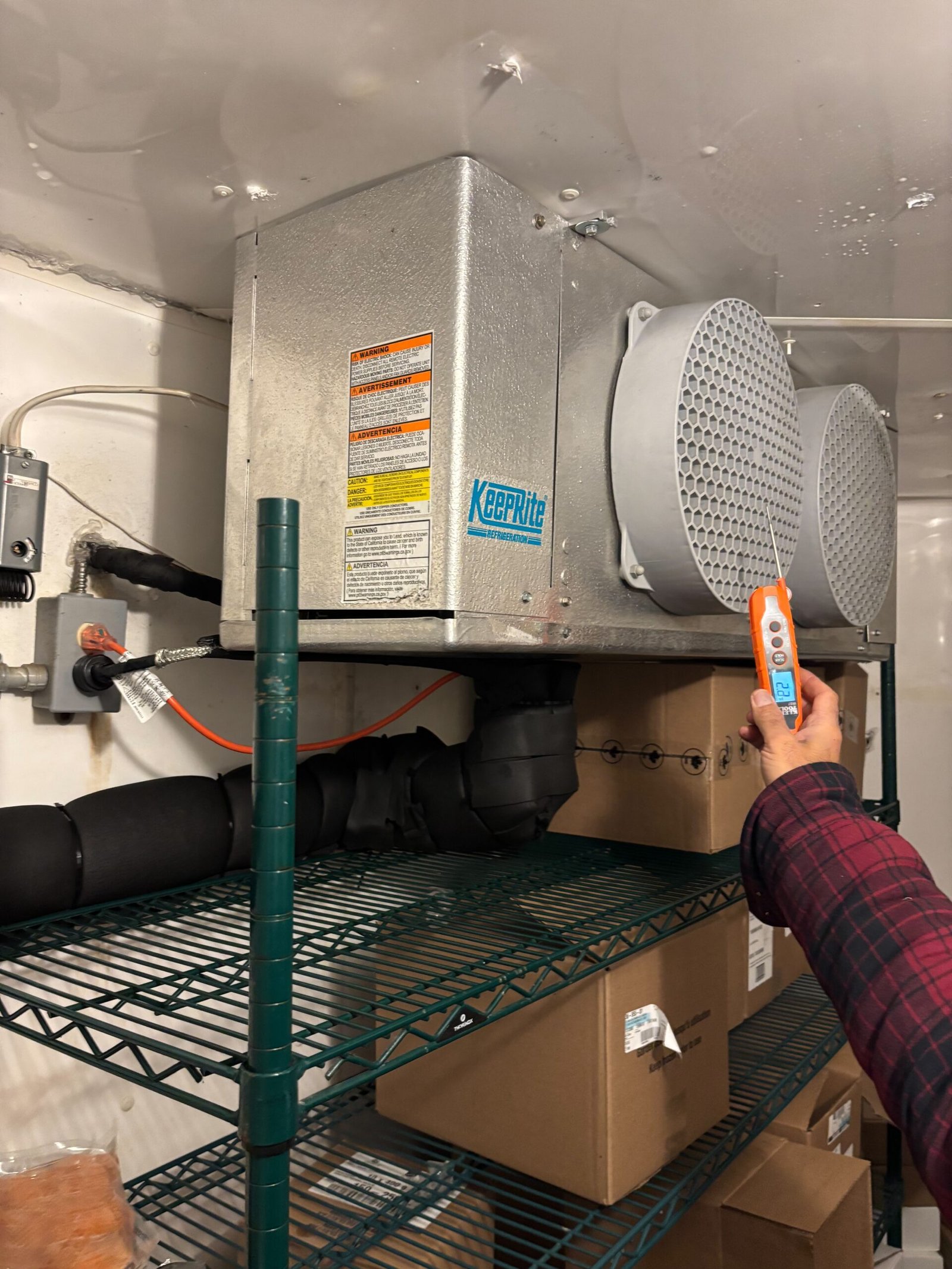 Chambre congélateur